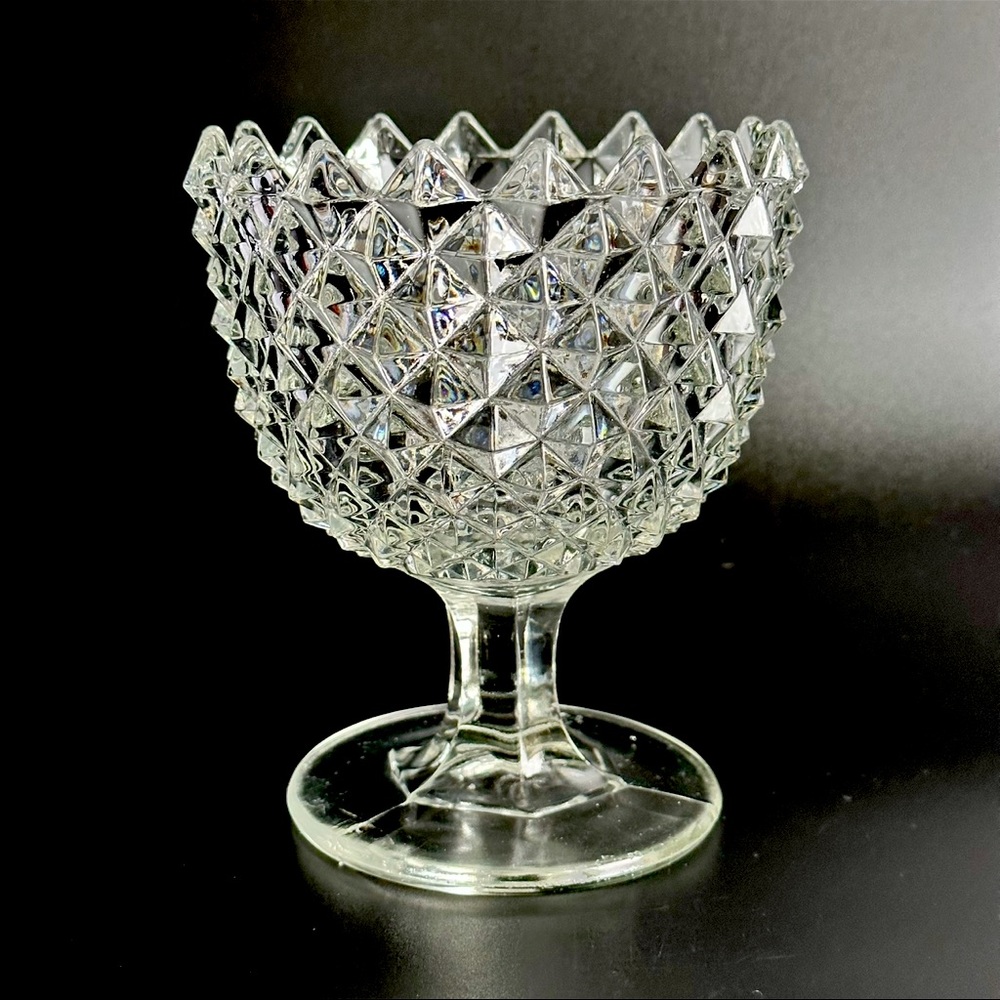 Beautiful vintage footed dish